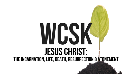 cross sin What Christians Should Know (#WCSK) Volume I: Jesus Christ The Incarnation, Life, Death, Resurrection, Atonement, Fully God, Fully Man