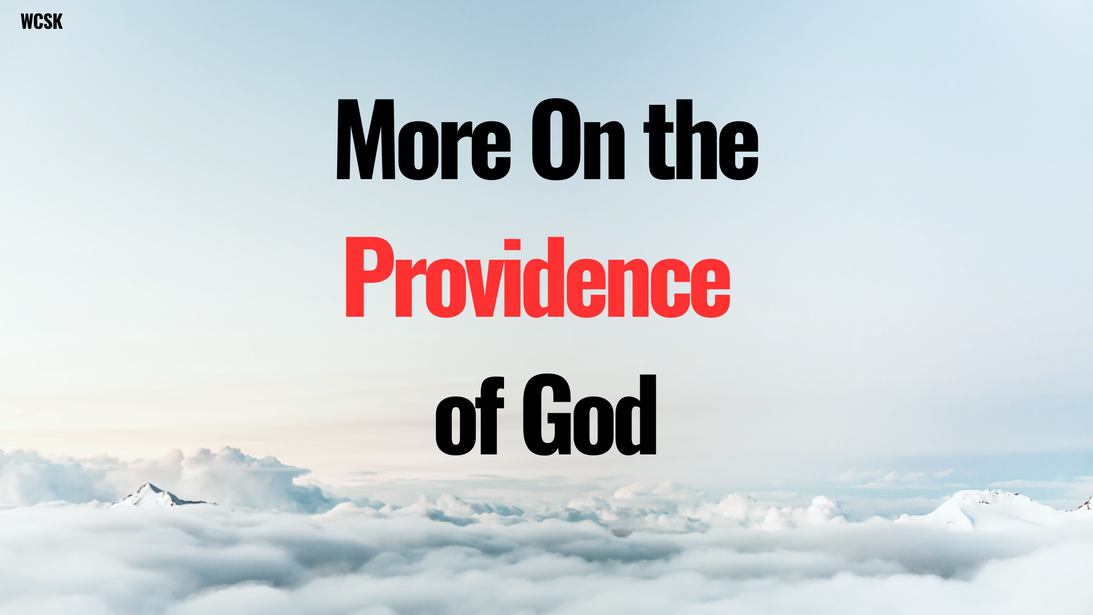 More On the Providence of God: Jacob, Laban, Leah and Rachel